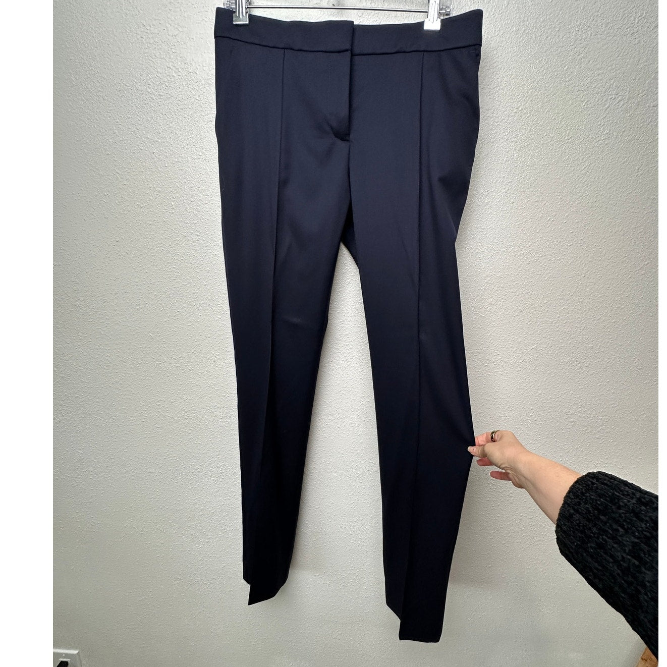 Stella McCartney Navy Tailored Pants Women size 6 Slim Leg