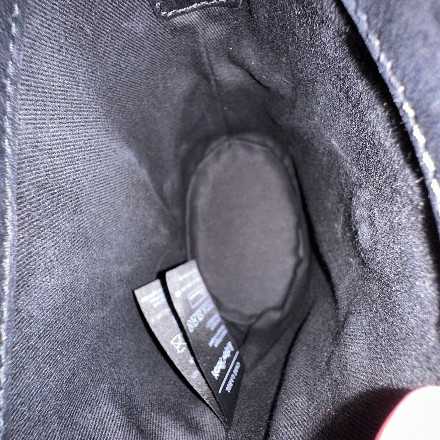 NWOT & Other Stories Black Scrunchy Handle Leather Barrel Snap Purse Satchel