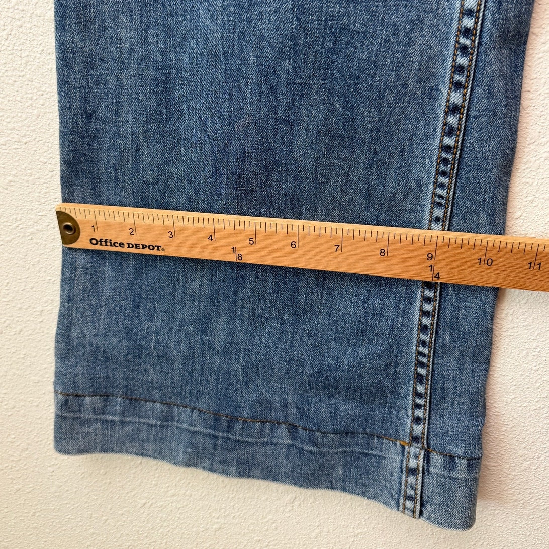 ASKK NY Juniper Jeans Blue Womens 27 Wide Leg