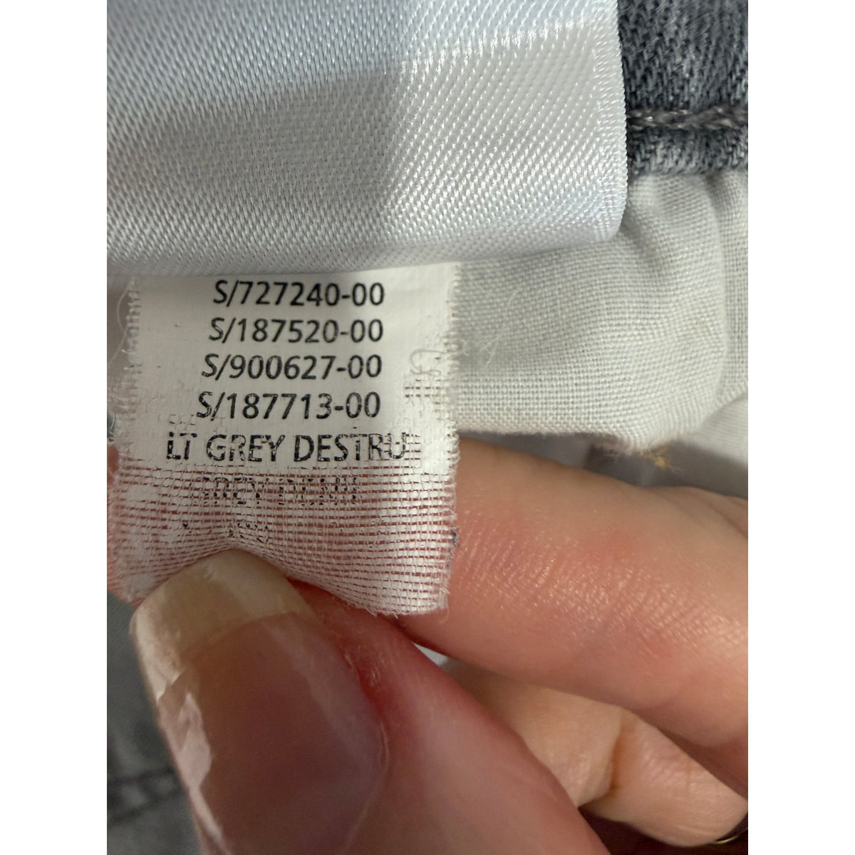 Banana Republic Gray Distressed Skinny Jeans Womens 8P