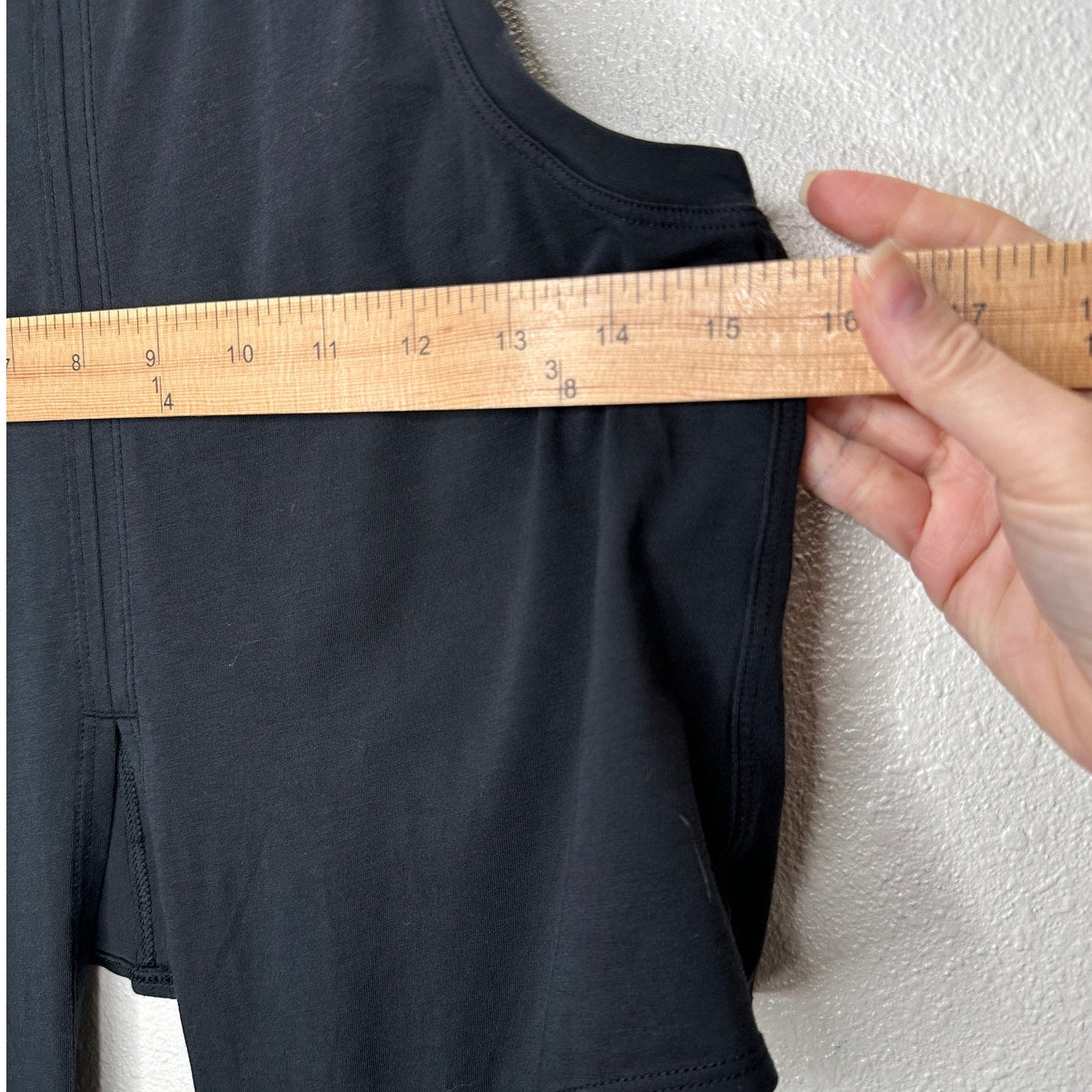 Lululemon Black High Neck Front Tie Tank Top Shirt 4