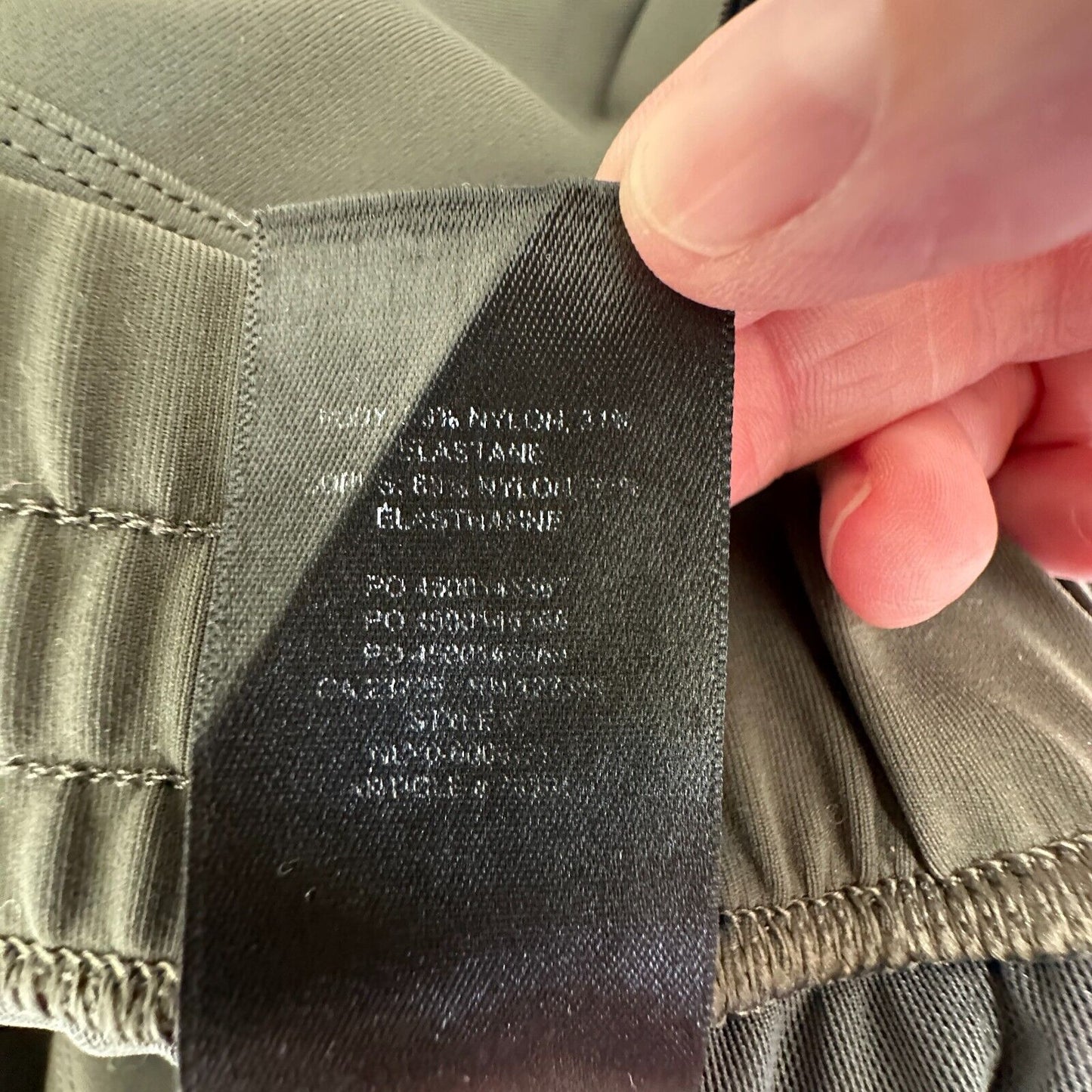 The Group by Babaton Olive Green The Weekender Stretch Waist Pocket Jogger Pant