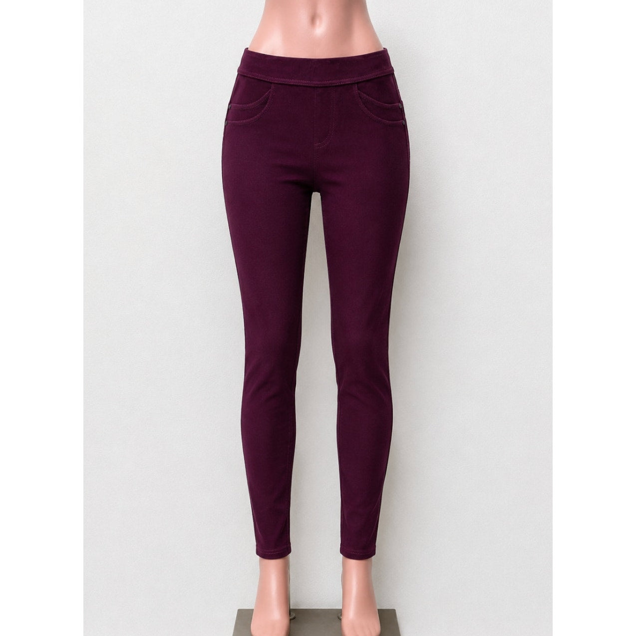 Sanctuary Eggplant Purple Pull On Jegging Legging Small