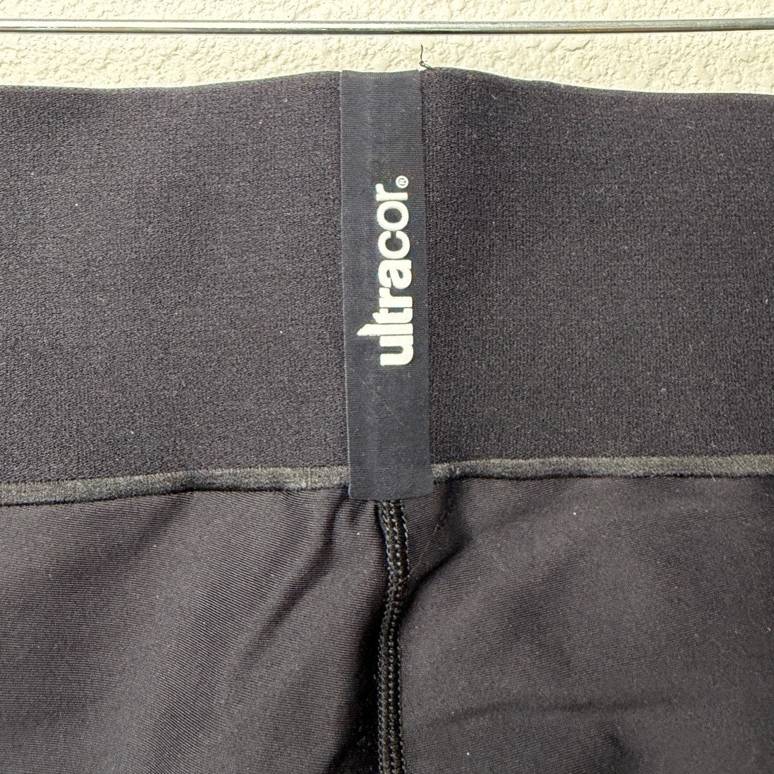 Ultracor Mariposa Butterfly Print High Rise Leggings Black Size M