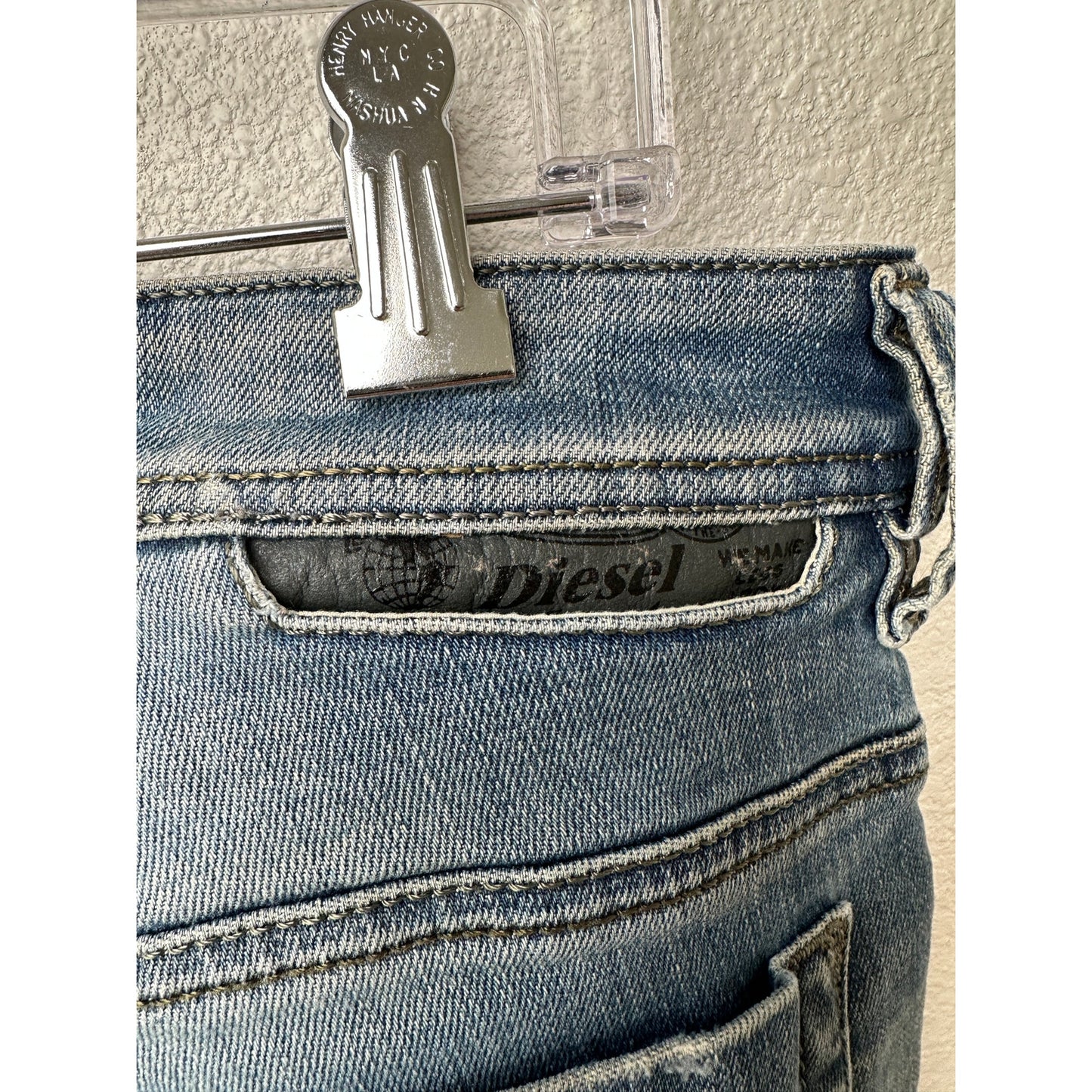 Diesel Safado Slim Jeans Medium Wash Men's US 34 Button Fly