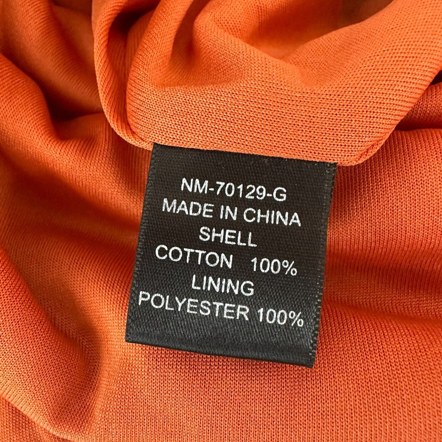 Ark & Co Salmon High Neck Long Sleeve V Back Zip Embroidered Zip Romper S