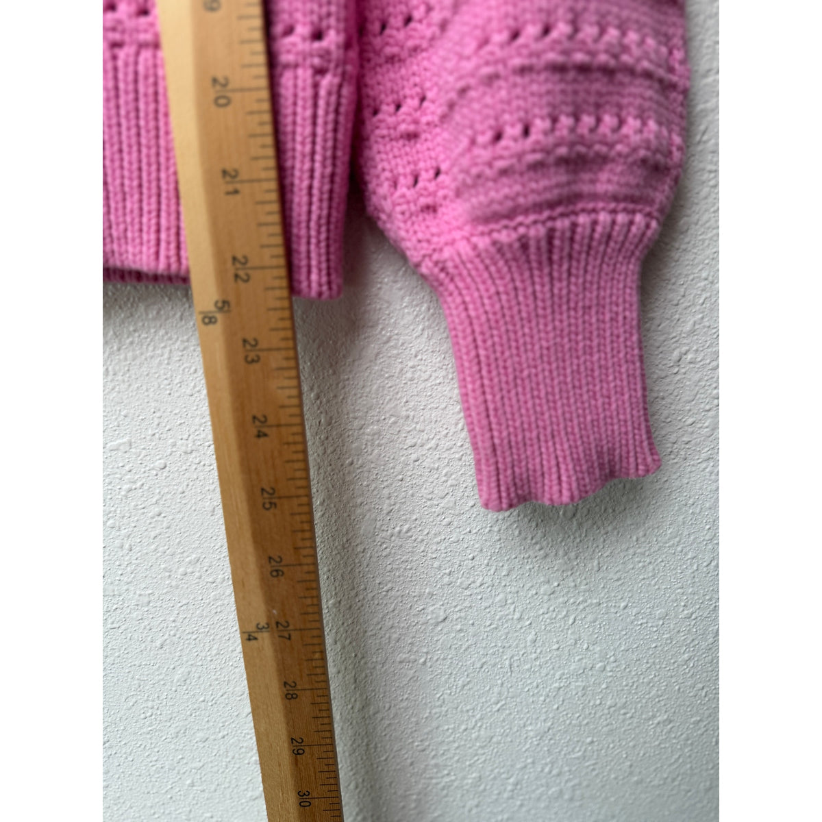 J.Crew Pink Pointelle Open Knit Sweater Women S