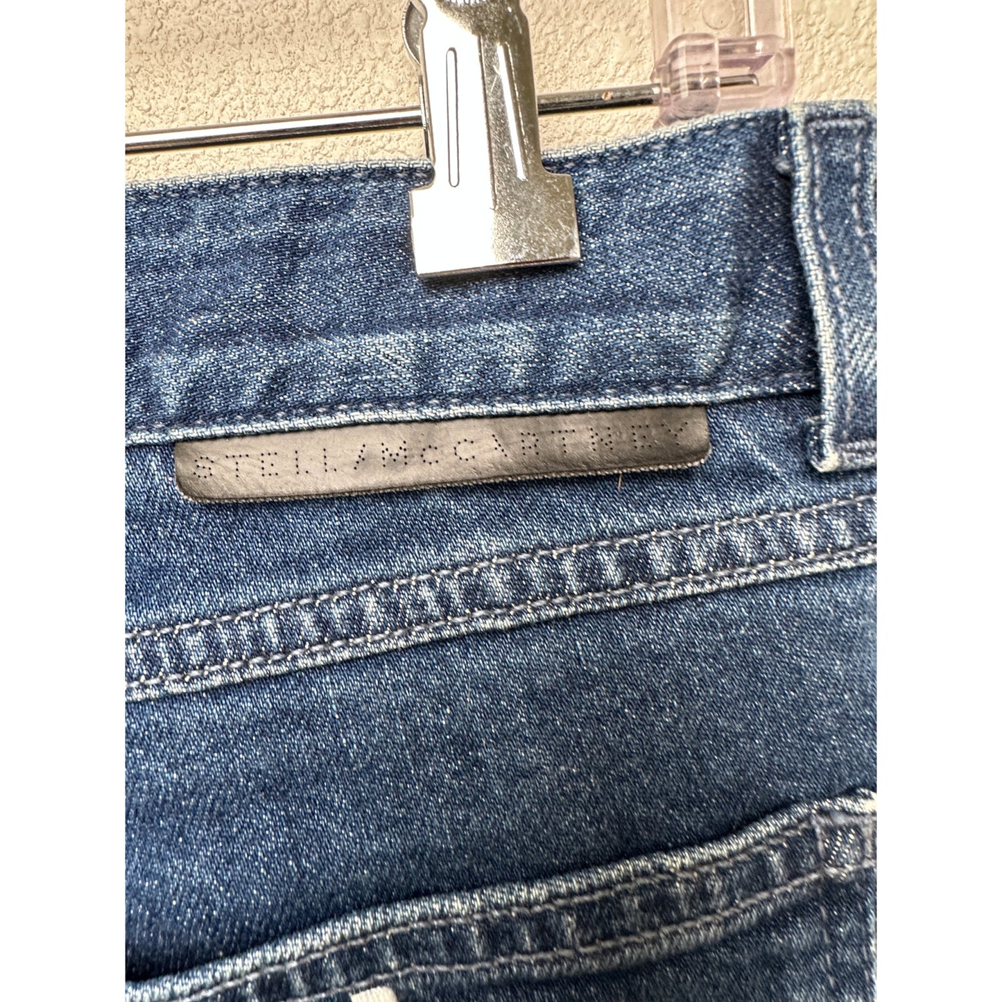 Stella McCartney Star Appliqué Jeans Blue Women’s US 28 Straight