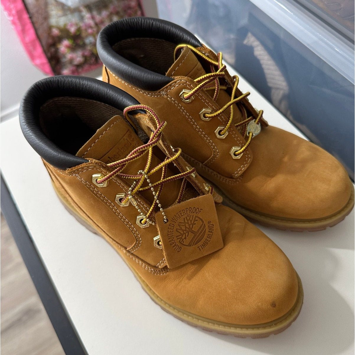 Timberland Tan Wheat Nellie Waterproof Chukka Boot 6.5