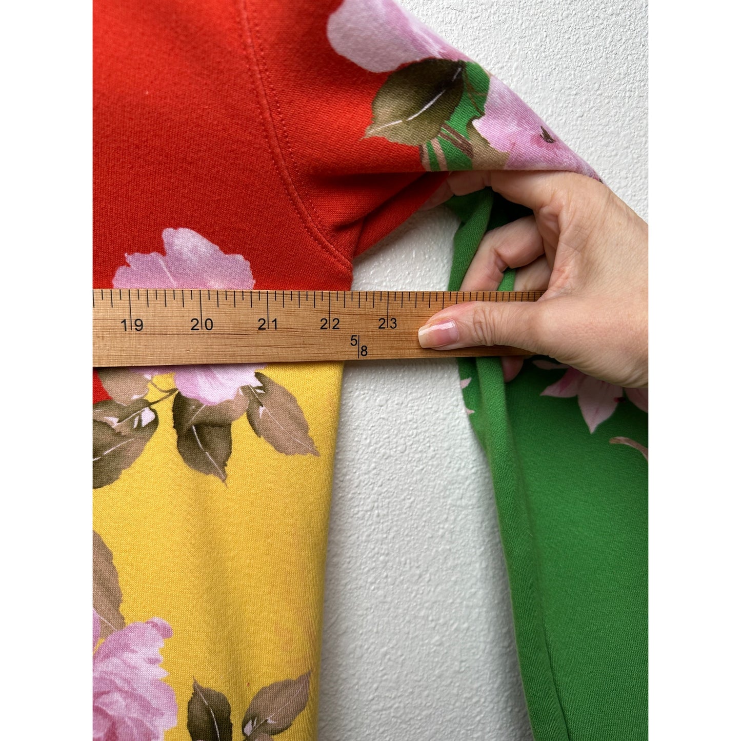 Valentino multicolor floral graphic hoodie Men’s US XL cotton-blend