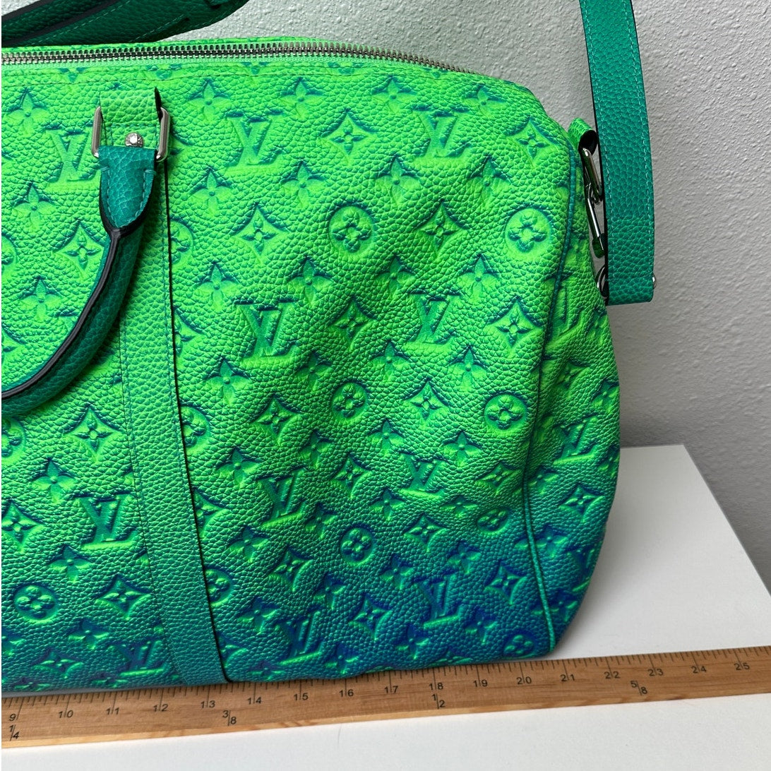 NWOT LV Keepall Bandouliere 50 Taurillon Virgil Abloh 2022