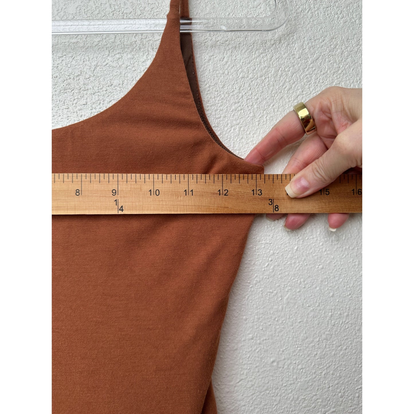 Privacy Please Florence Bodysuit Brown XS Thong Cami