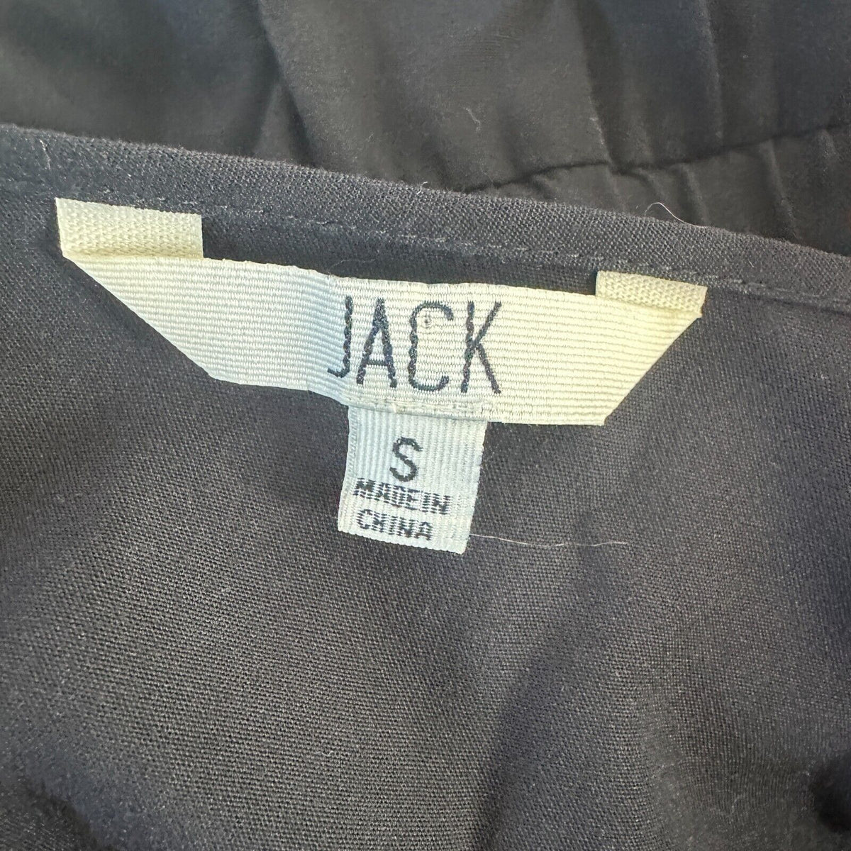 Jack Black Rayon Overall Jumper V-Neck Elastic Waist Side Slash Pockets Small