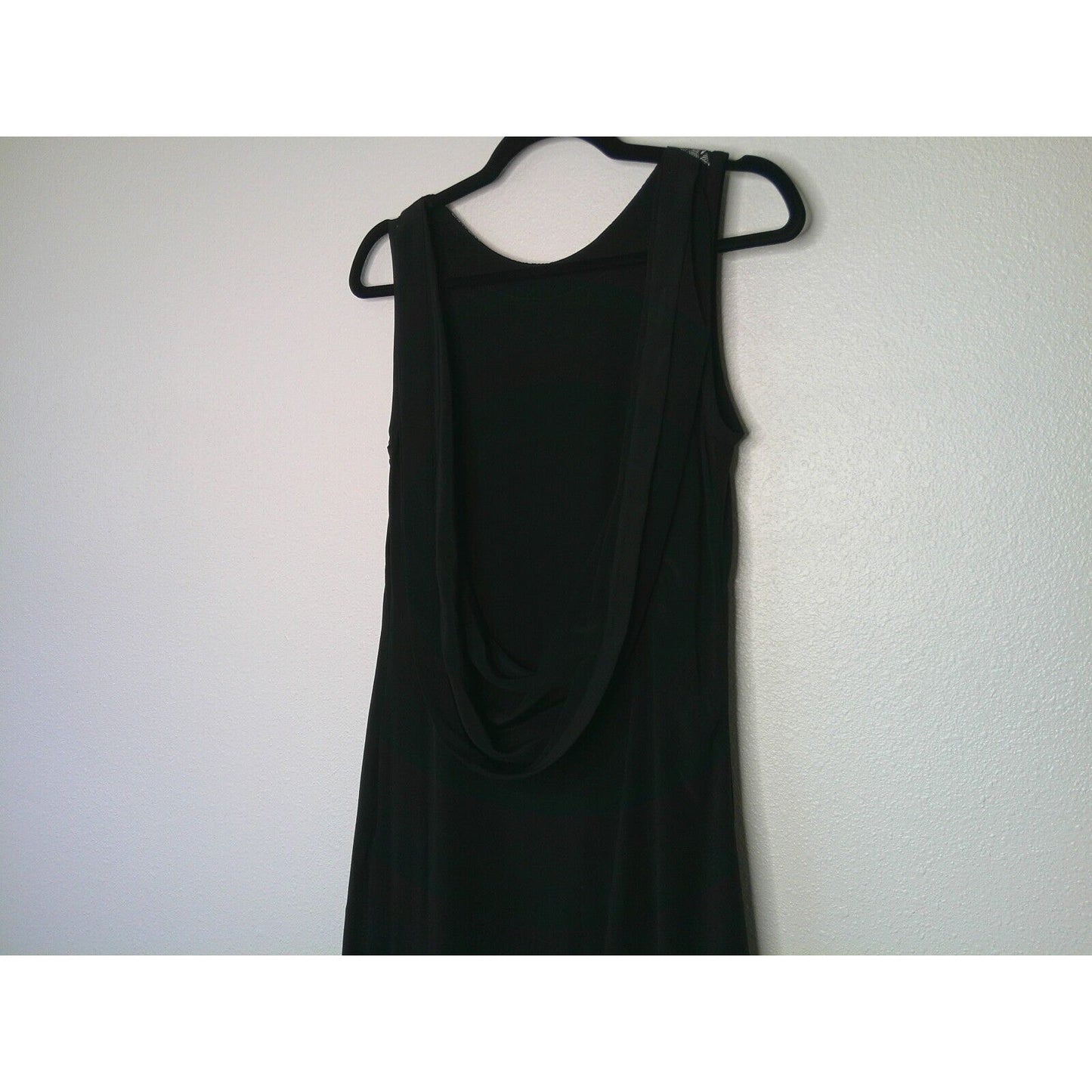 JW Anderson Black White Print Pleat Sleeveless High Neck Low Back Midi Dress 10