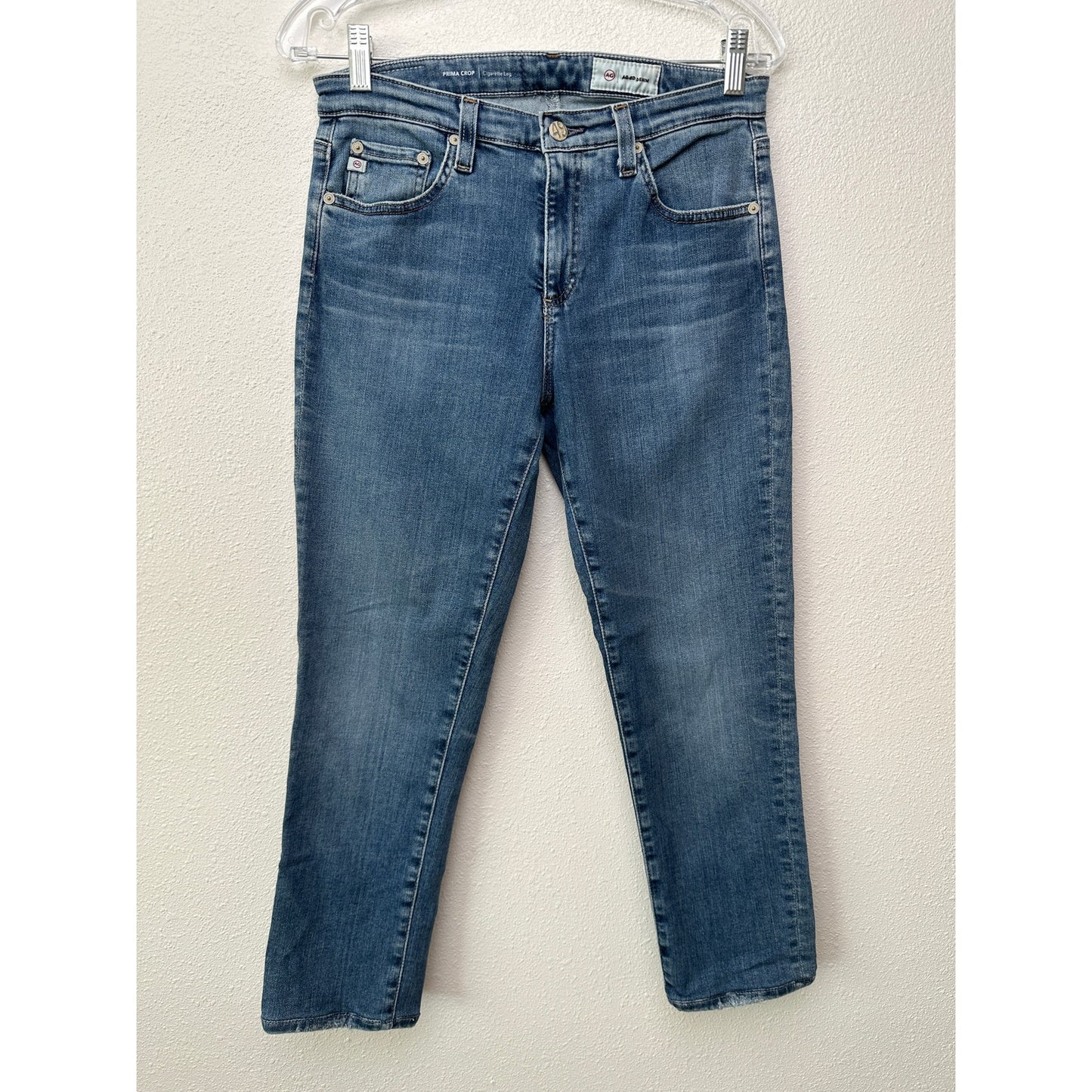 AG Adriano Goldschmied Prima Crop Cigarette Jeans Blue Women’s 29R