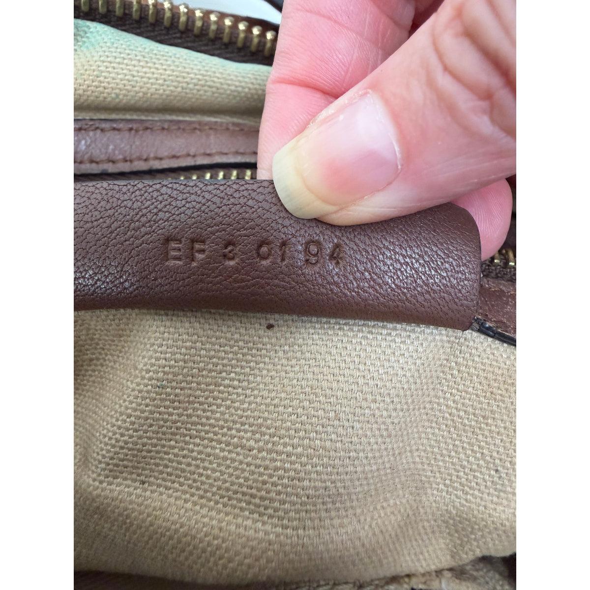 Givenchy Cognac Brown Zip Satchel Bag Women's