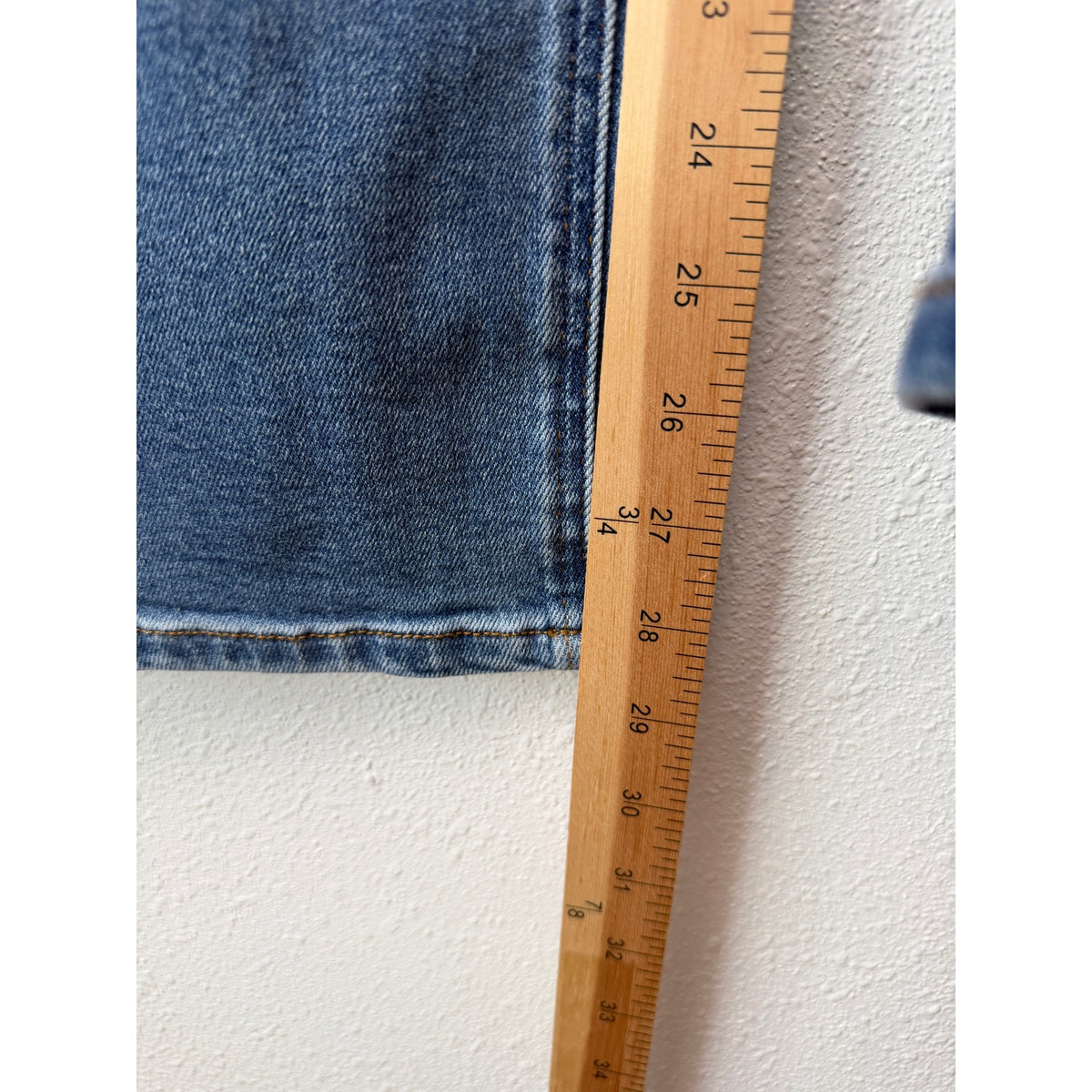 NWT Quince Bella Womens Blue Wide Leg Jeans 25