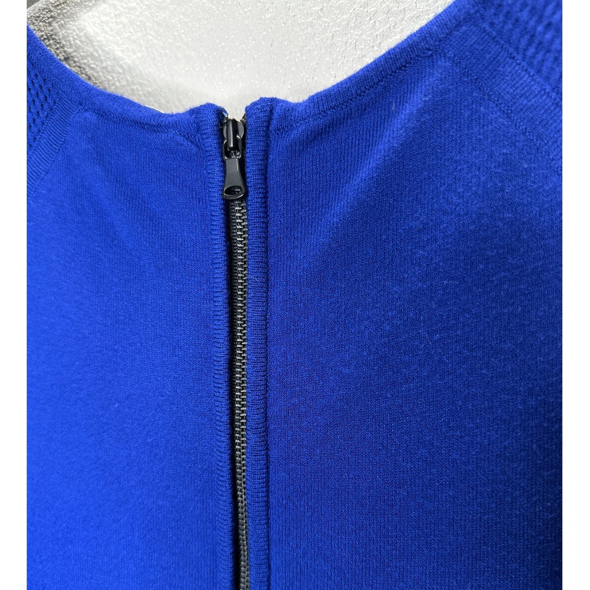 Milly Royal Blue Round Neck Sleeveless Fit & Flare Dress P 2