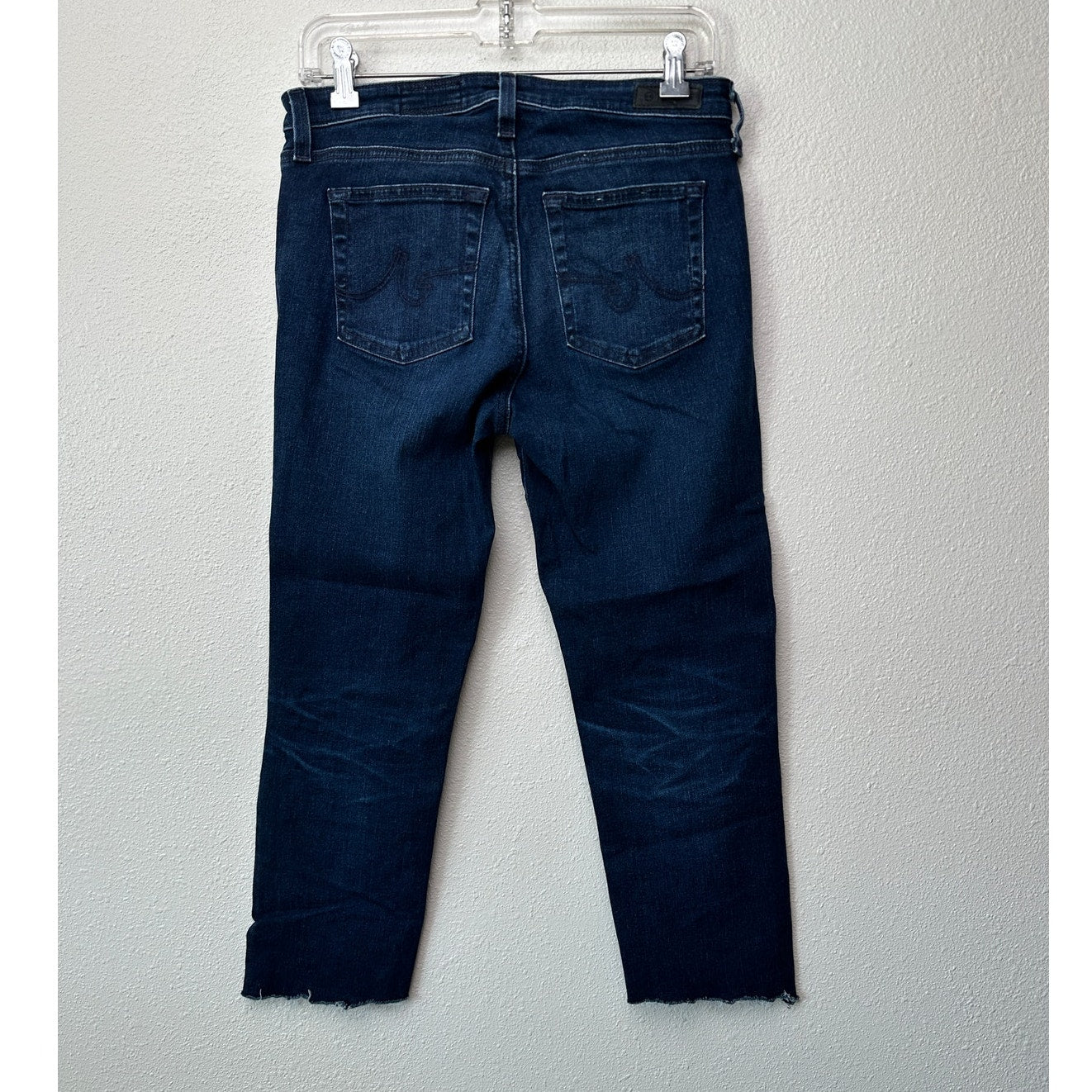 AG Prima Jeans Medium Dark Wash Womens US 28 Cigarette