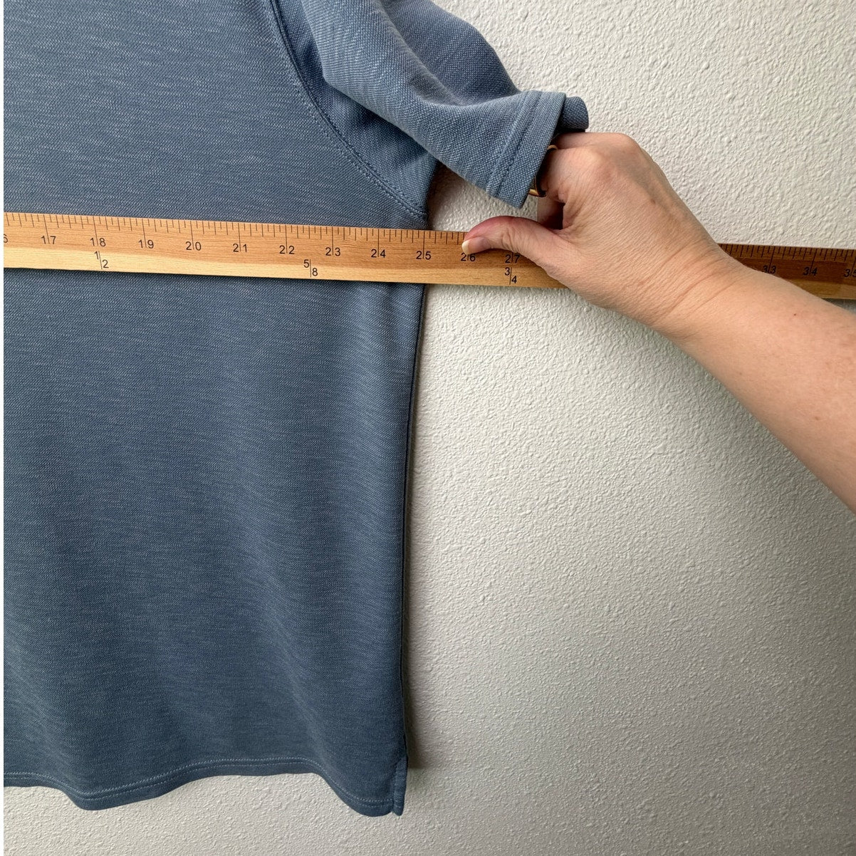 Tommy Bahama Blue Heathered Crew Neck T-Shirt Men’s XL