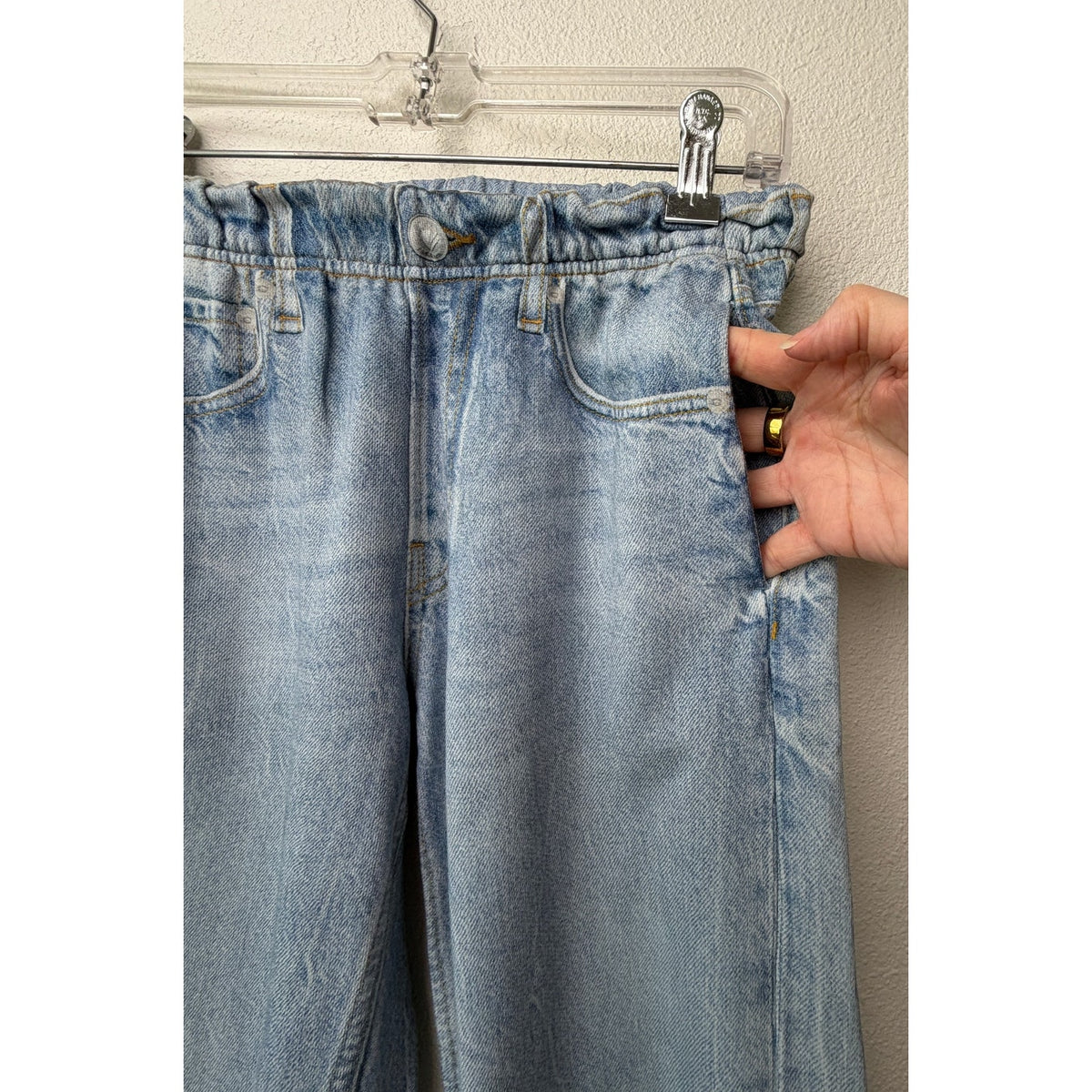 Rag & Bone Miramar Jogger Jeans Women XS Light Wash