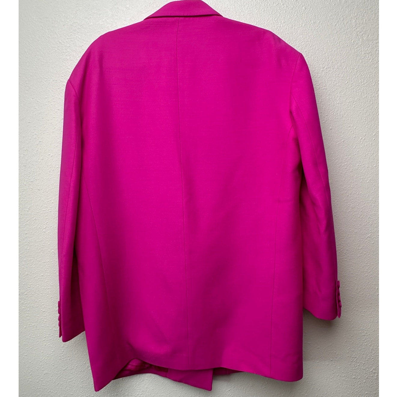 Valentino Pink Jumpsuit & Blazer Set Women IT 46/42 Strapless Wide Leg