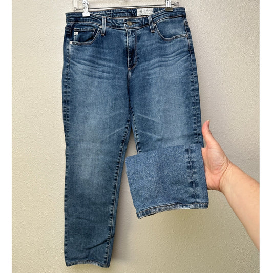 AG women’s Prima ankle cigarette jeans medium wash US 31 Japanese denim