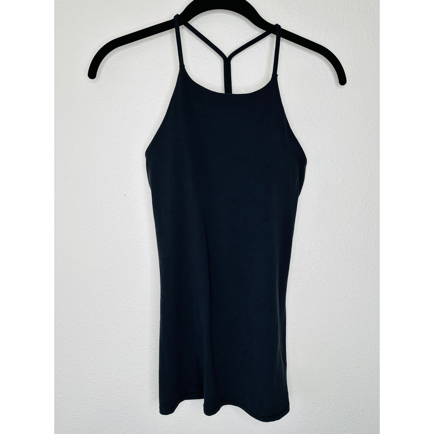 Lululemon Black High Neck Racer Back Long Line Tank Top 4