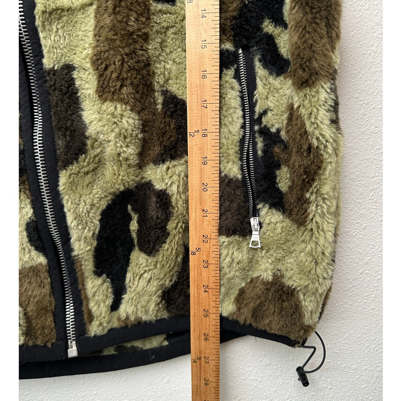 NWOT Palm Angels Records Pile Military Camo Vest Green Men’s L
