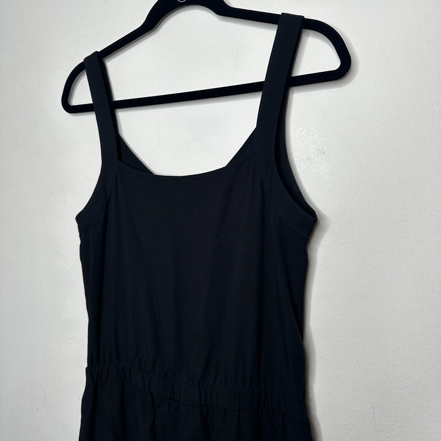 Jack Black Rayon Overall Jumper V-Neck Elastic Waist Side Slash Pockets Small