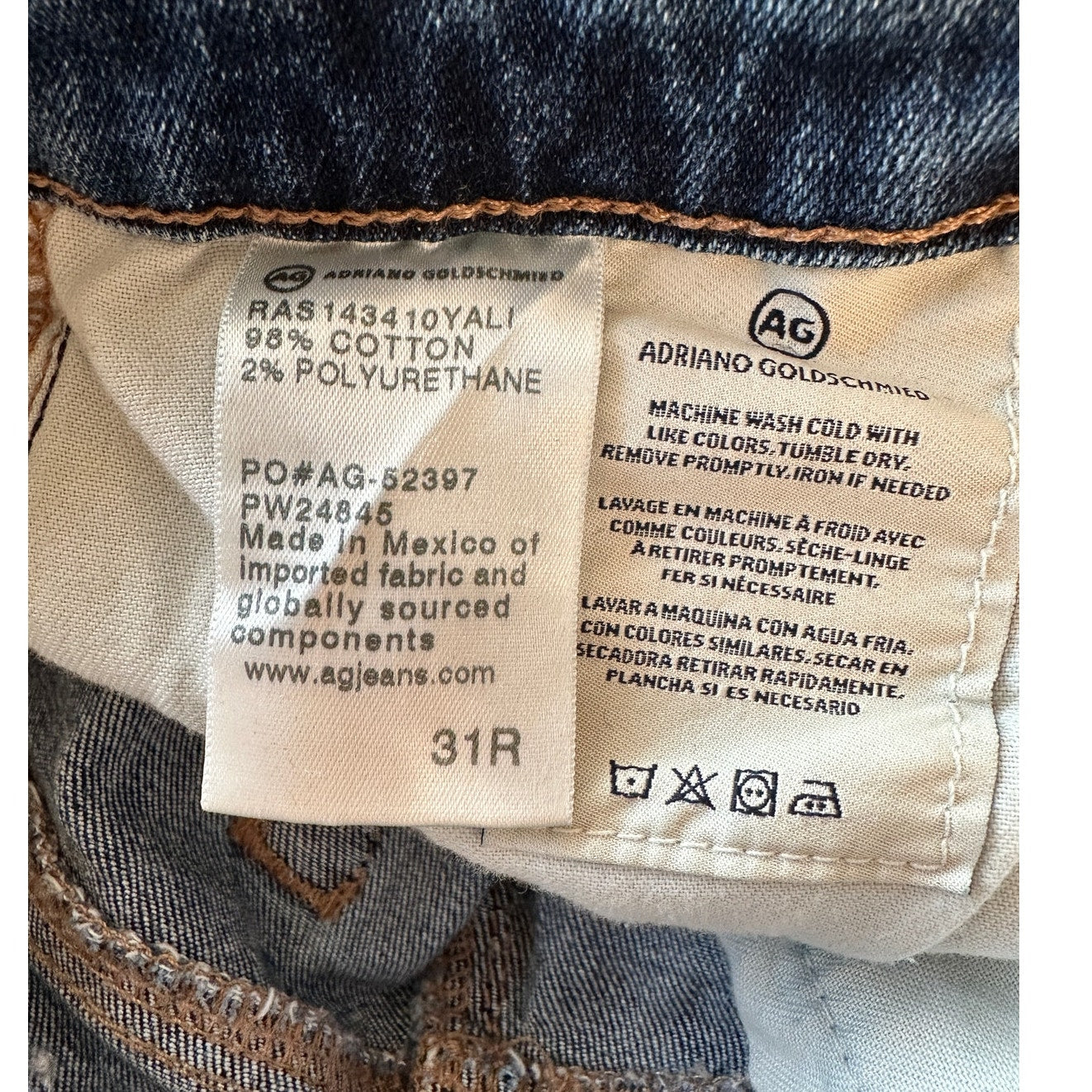 Adriano Goldschmied Prima Cigarette Jeans Blue Women’s 31