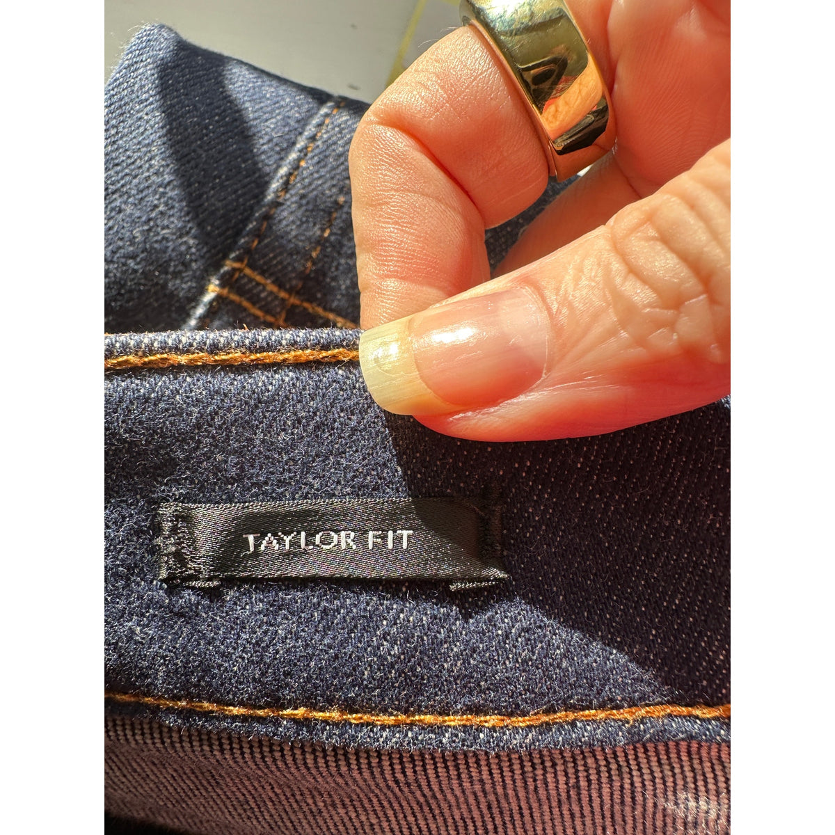 Versace Jeans Dark Wash Blue Men's US 33 Taylor Fit Straight Leg