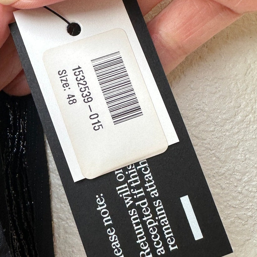 NWT Stella McCartney Woodgrain Jogger Pants Black US L