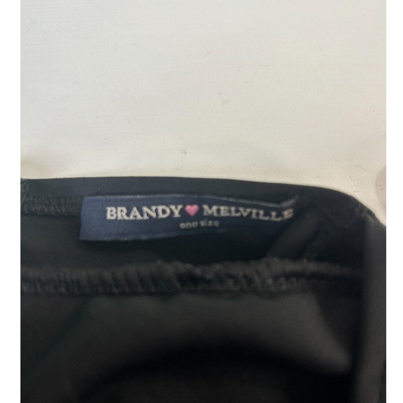 Brandy Melville Black Criss-Cross Back Mini Dress OS