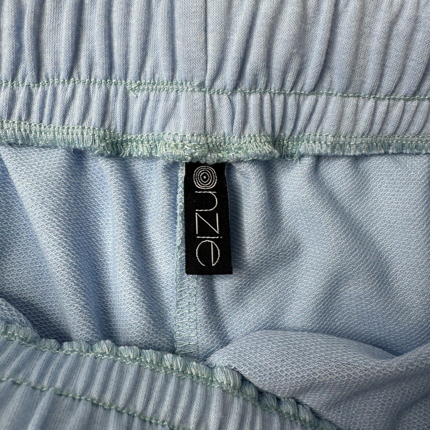 Onzie Cute Baby Blue Divine Drawstring Shorts Comfy Drawstring Waistband S / M