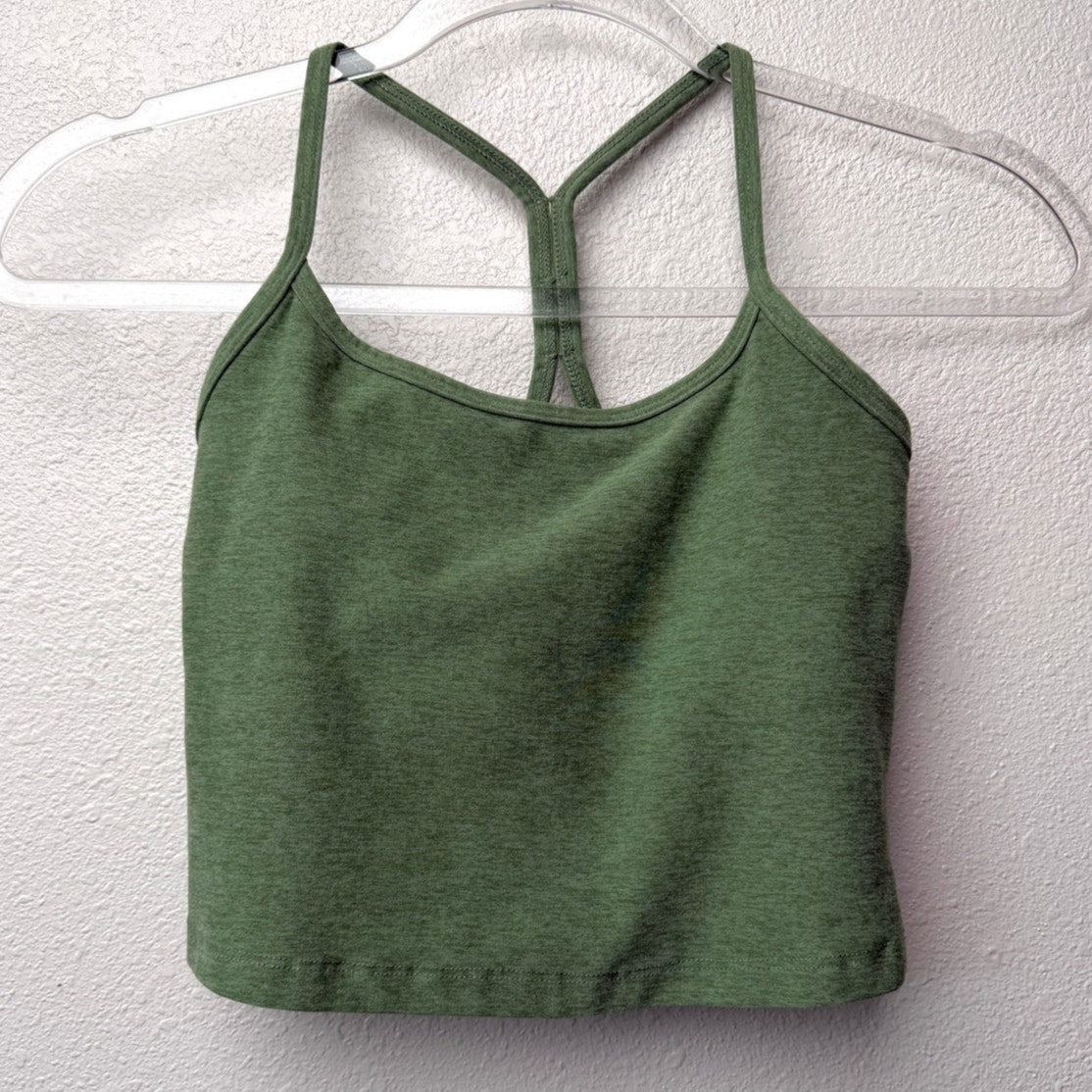 Beyond Yoga Green Legging Sports Bra Set Women US S