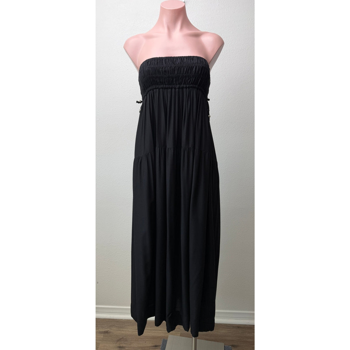 NWT Elan Black Convertible Dress Maxi Skirt Women M