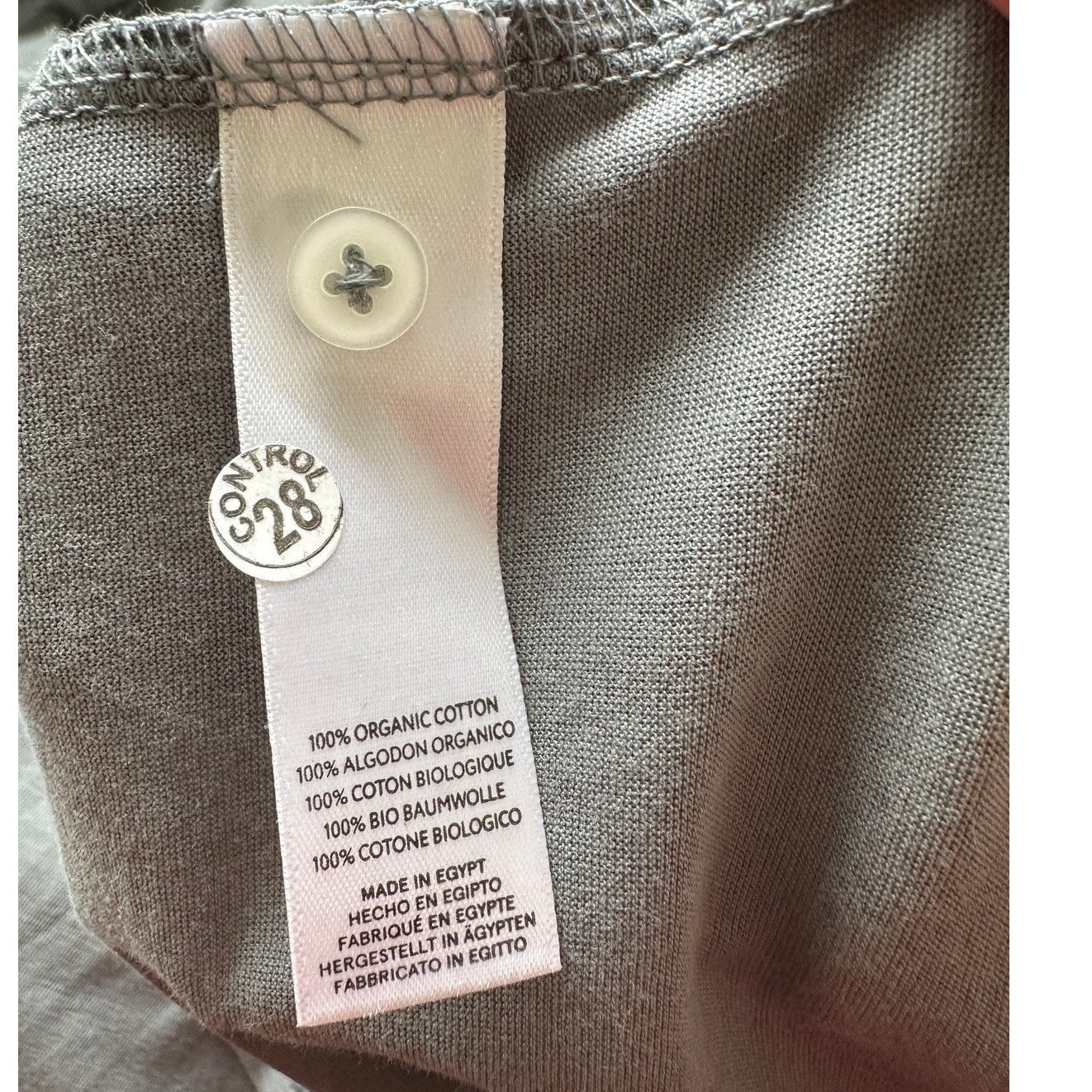 Alternative Earth Ocean Gray Raglan Sleeve Round Neck Henley Tee XL