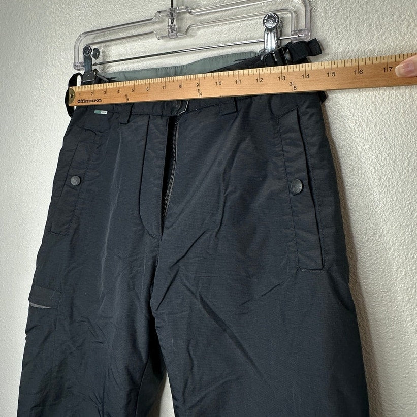 Columbia Black Women's Convert Snow Pants XS Insulated Waterproof Ski Winter