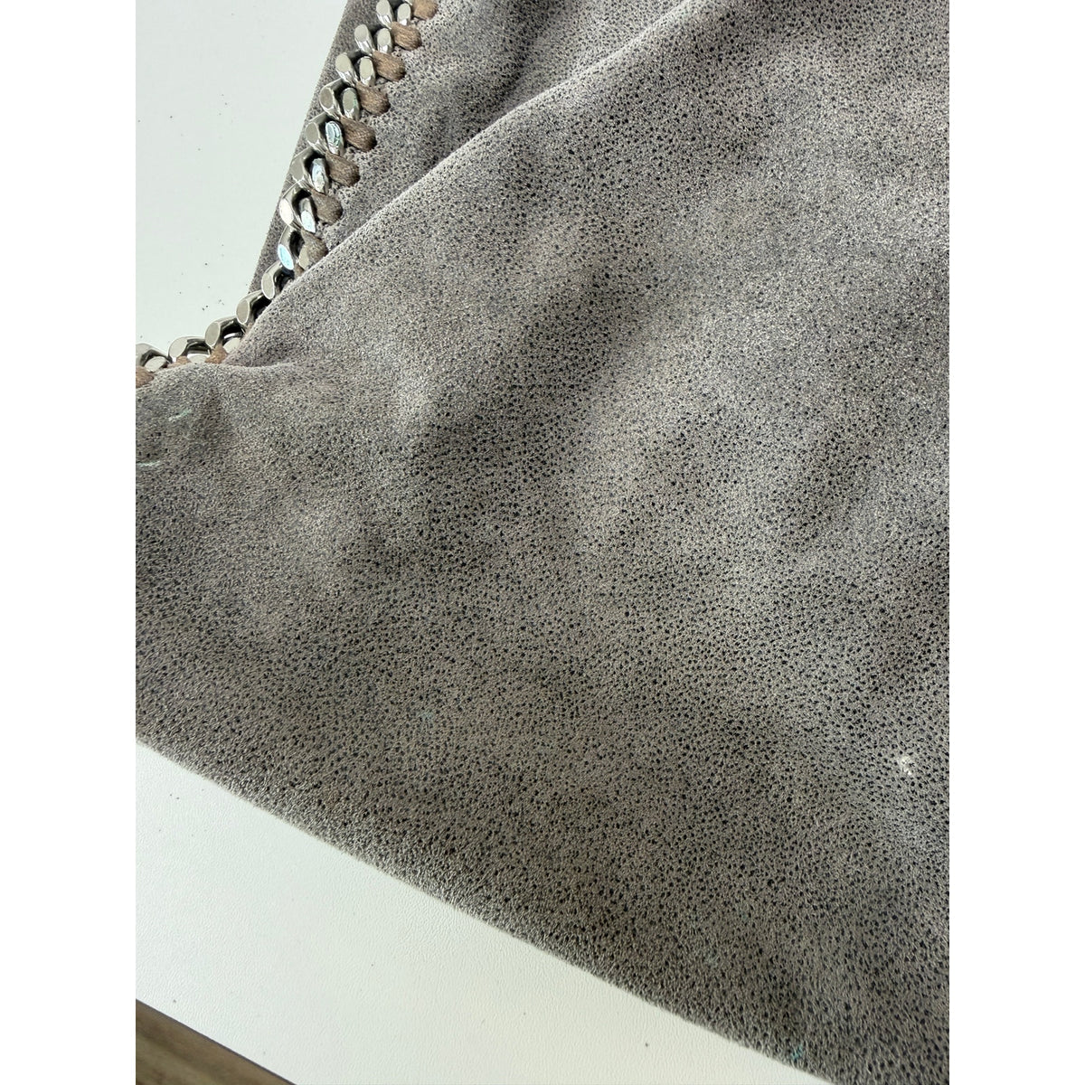 Stella McCartney Gray Chain Tote Bag Women's Large
