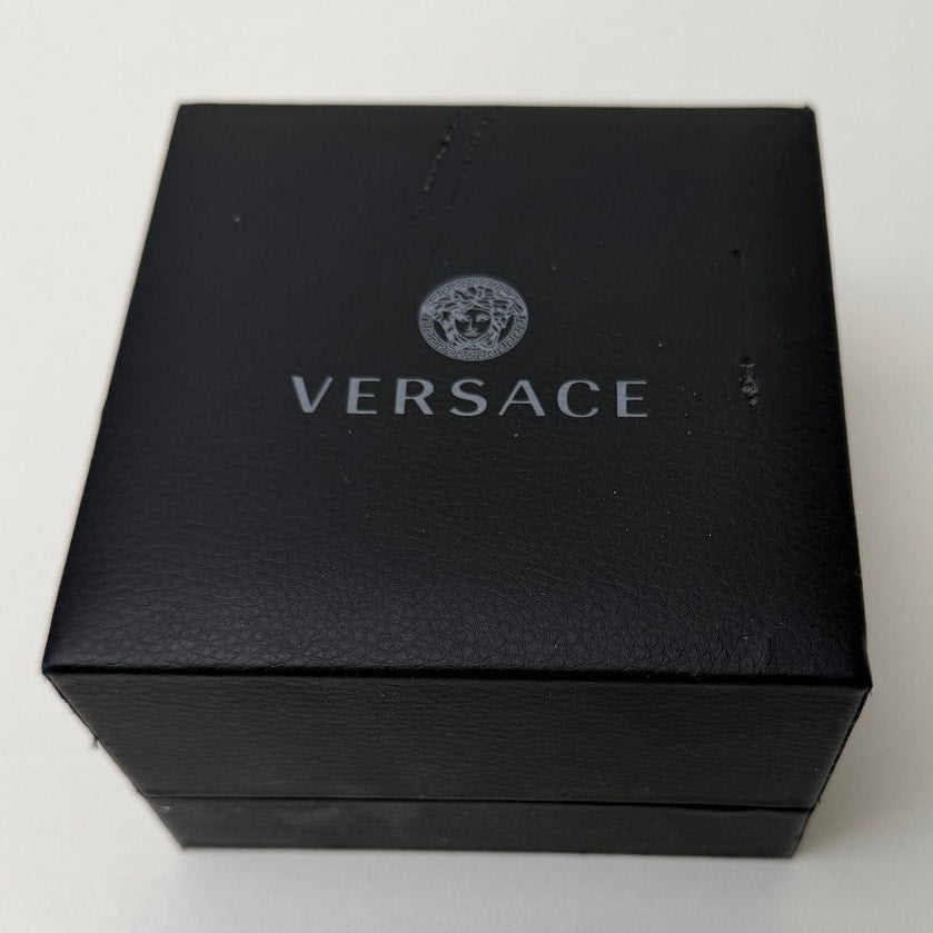 Versace Medusa Gold Double Chain Statement Necklace