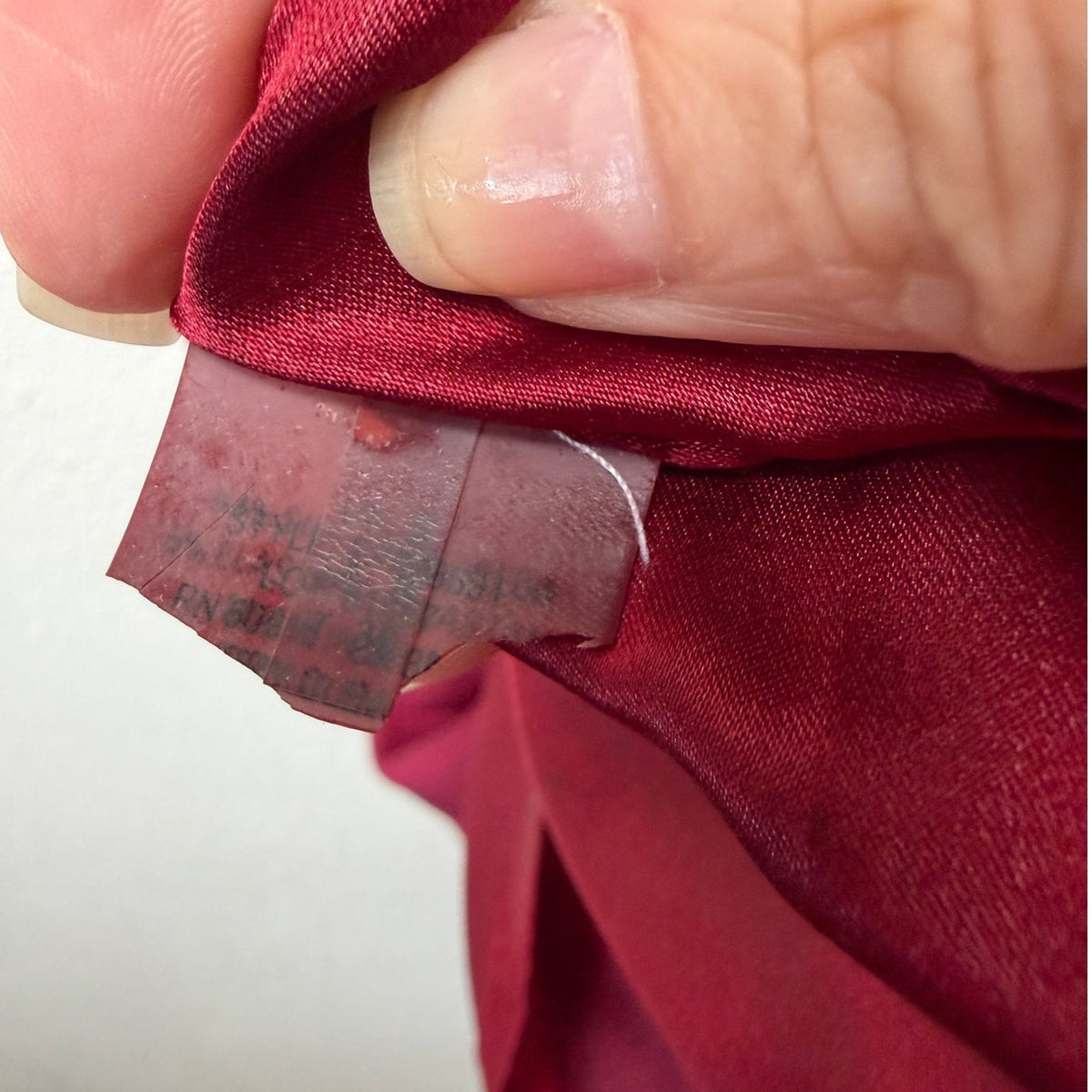 Elie Tahari Burgundy Ruffle Shoulder Sleeveless Sheath Dress Women's US 0
