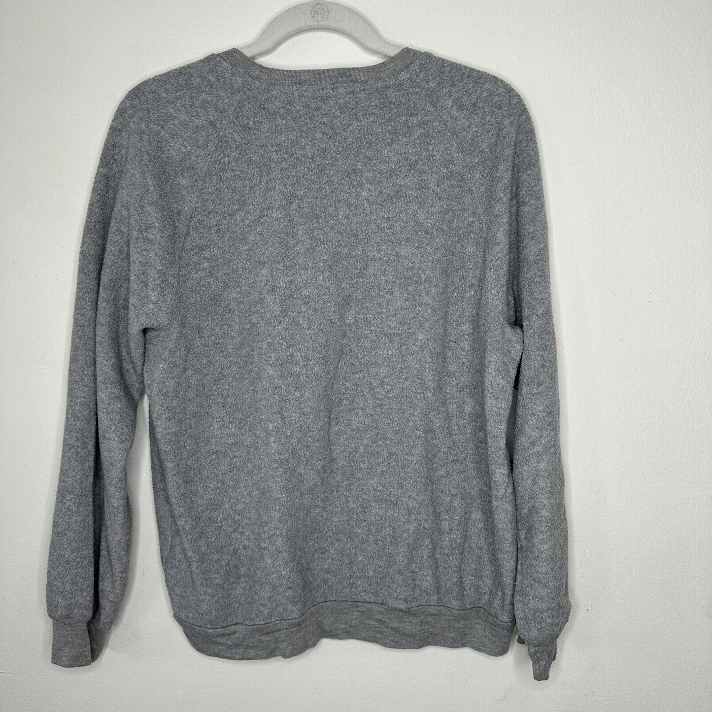 Project Social T Freshman Class of '71 Soft Gray Long Sleeve Sweater Jumper Med