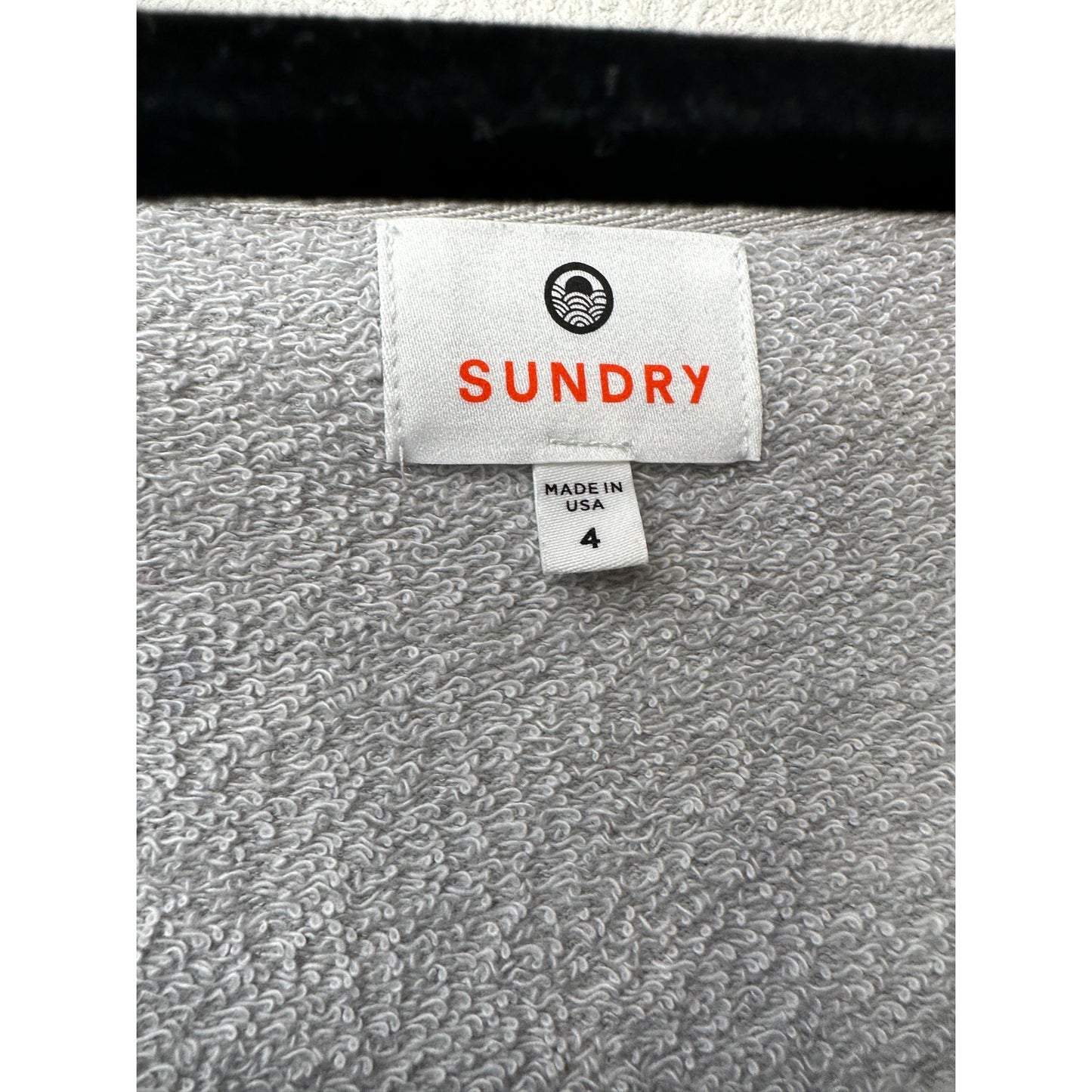 Sundry Sweater Gray Tie Dye Women US 4 Pullover