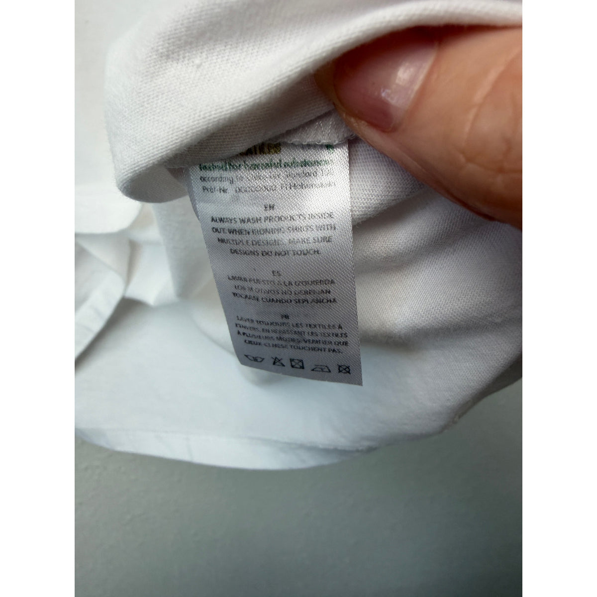 Premium Women White Bee Graphic Tee Women's S