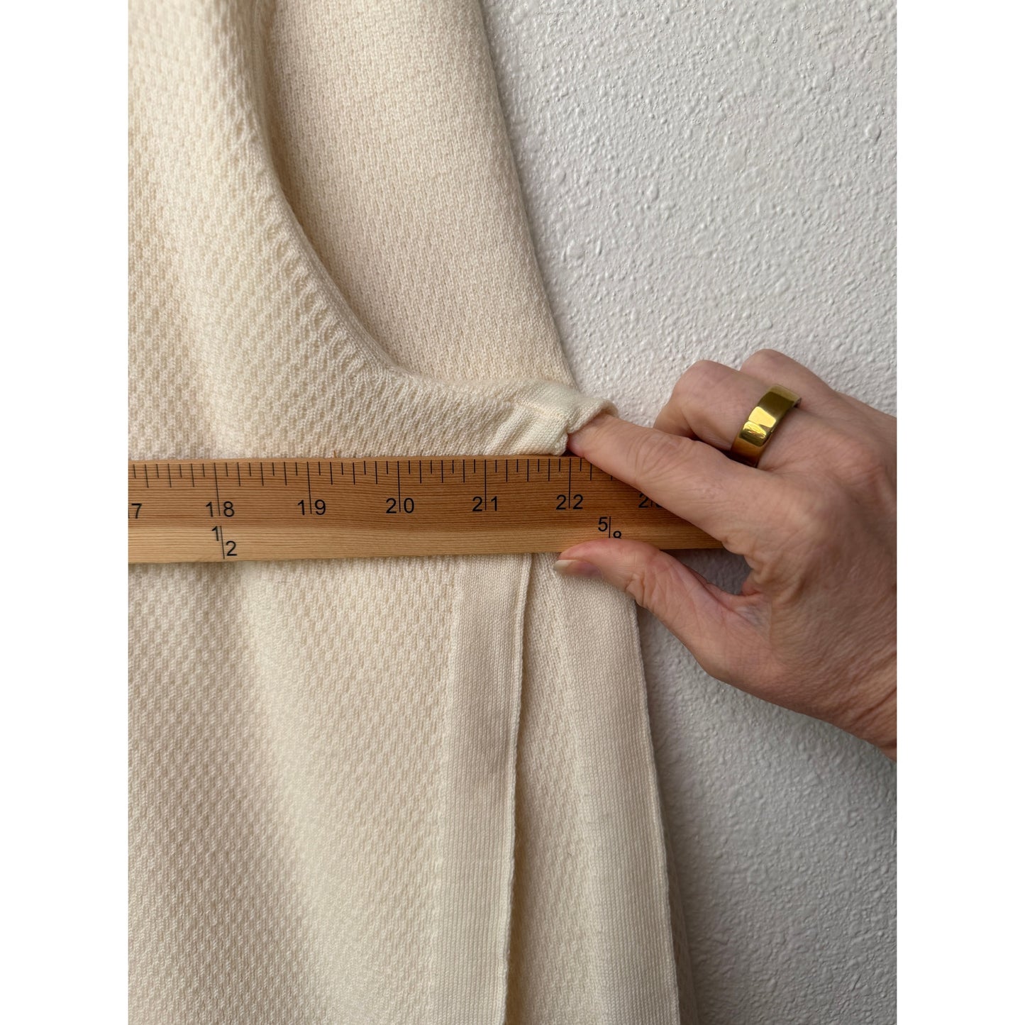 Rag & Bone Cream Waffle Knit Sweater Women’s L
