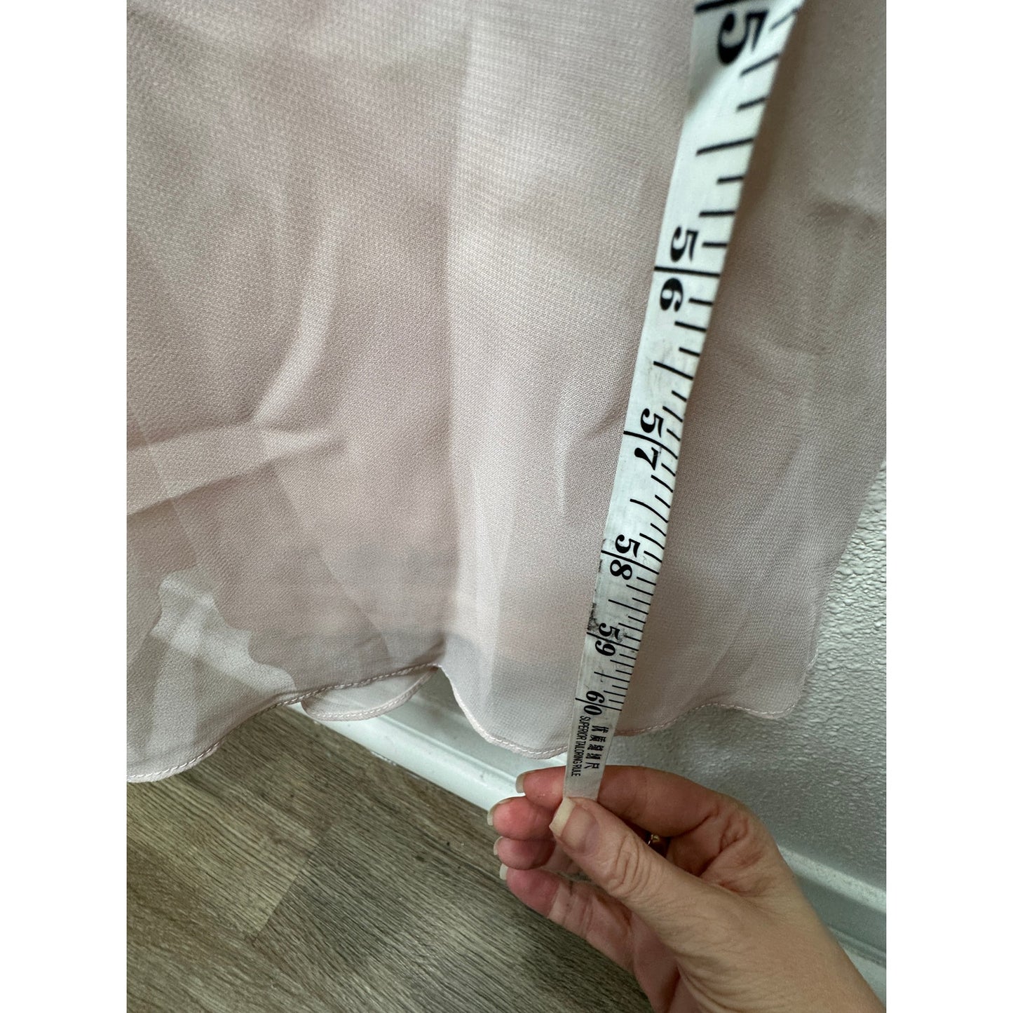 NWT Birdy Grey Pale Blush Spence Chiffon Convertible Maxi Dress M