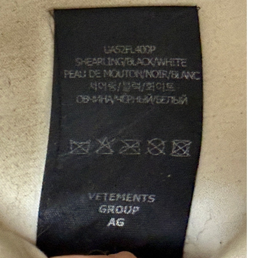 RARE VETEMENTS FW21 Panda Hug Me Slippers Shoes EU 45/46