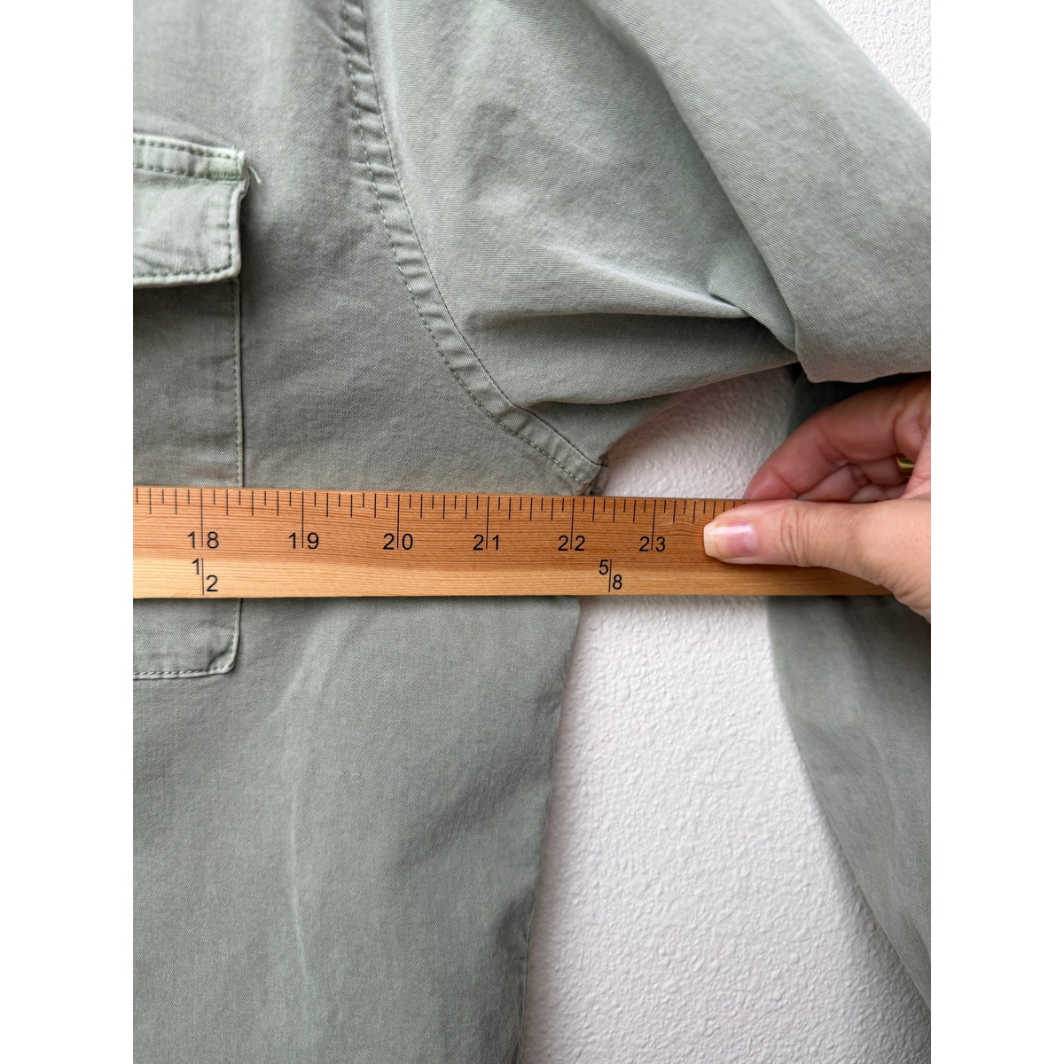 Lucky Brand Sage Green Utility Shirt Men L