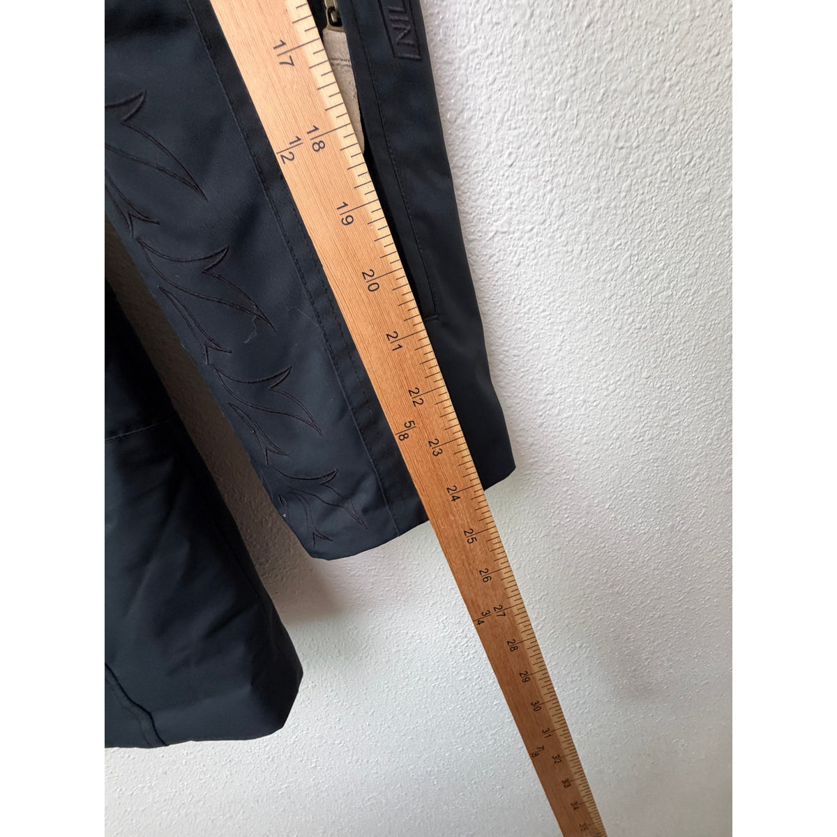 NILS Dark Slate Hooded Insulated Ski Jacket Women US 12